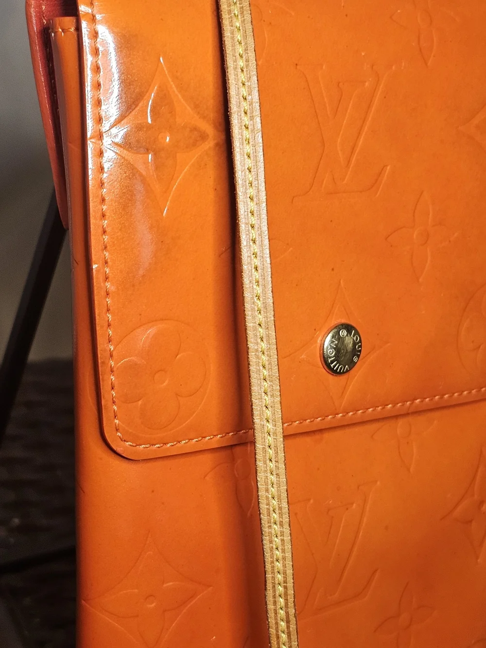 Louis Vuitton Monogram Vernis Walker Wallet